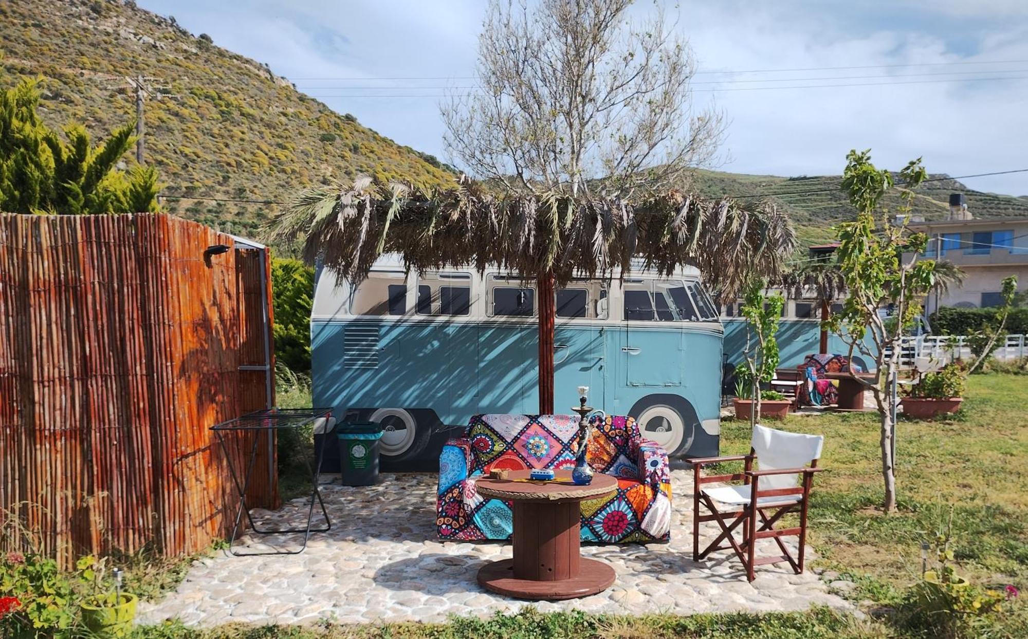 Cornelia Hippie Magic Bus Villa Kissamos Exterior photo